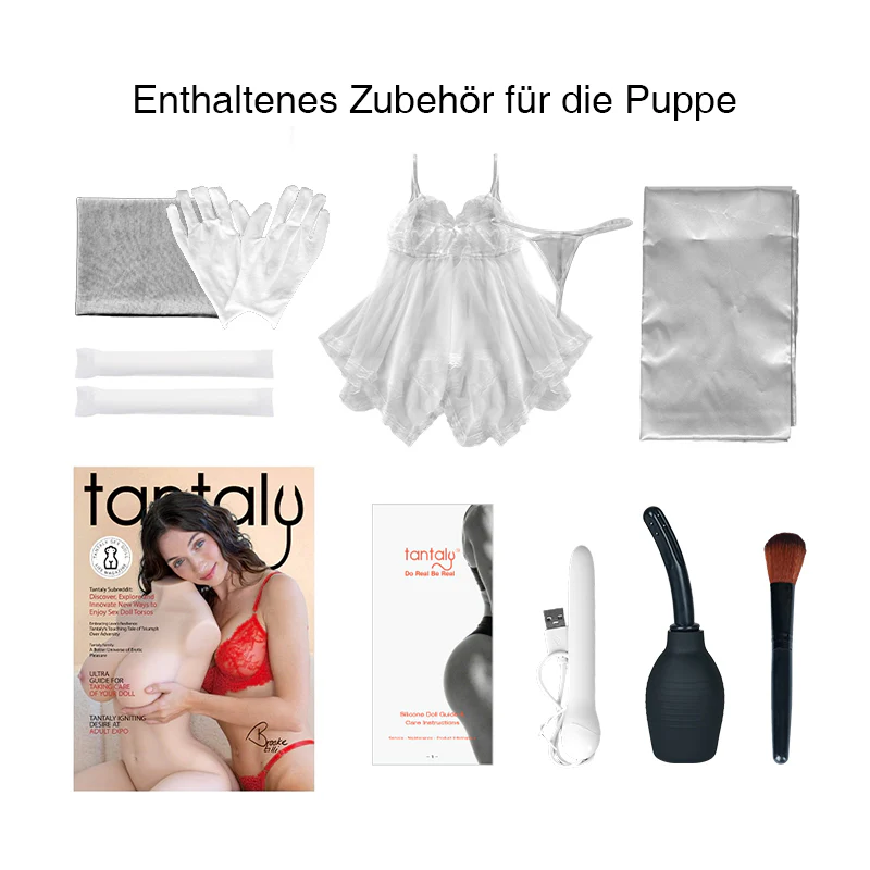 Tantaly Emilia: 15.8kg ultraleichte lebensgroße Silikon-Sexpuppe - Image 14