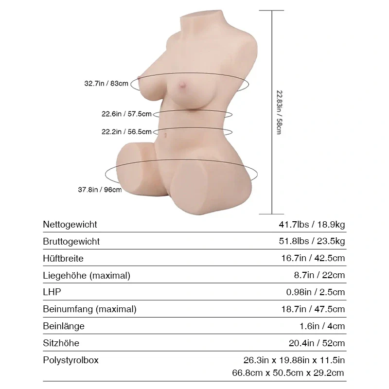 Candice 2.0: 18.9kg Leben große Strand Mädchen Sex Puppe - Image 11