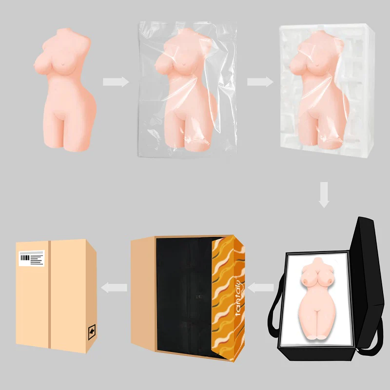 Morgpie: 29kg Pornostar-Sexpuppe lebensechte Sexpuppe mit Tantabosom - Image 11