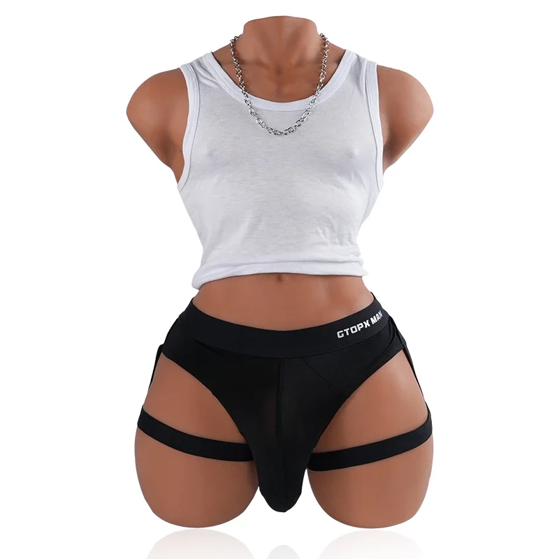 Mark: 15.3kg Realistischer TPE Männlicher Sexpuppen Torso mit Großem Penis - Image 12