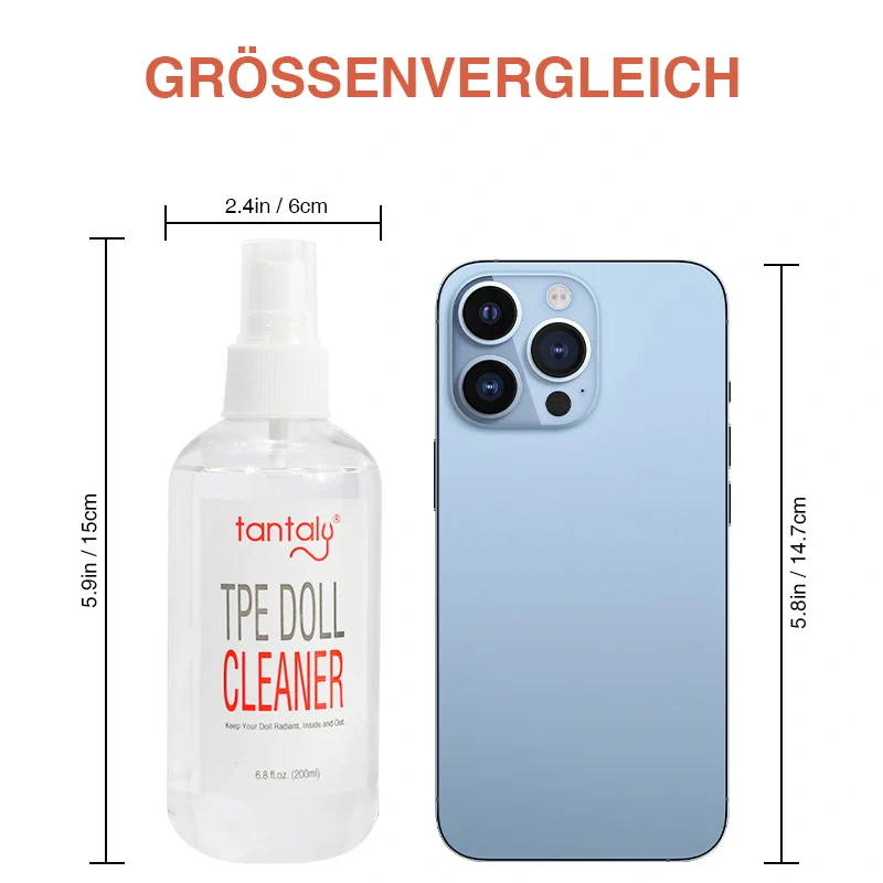 Tantaly TPE Sex Puppe Reiniger Schnelle und Effektive Reinigungslösung - Image 5
