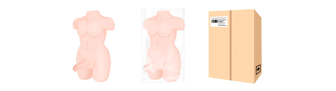 Channing: 15kg Großer Penis Threesome Männlicher Torso Sex Puppe - Image 7